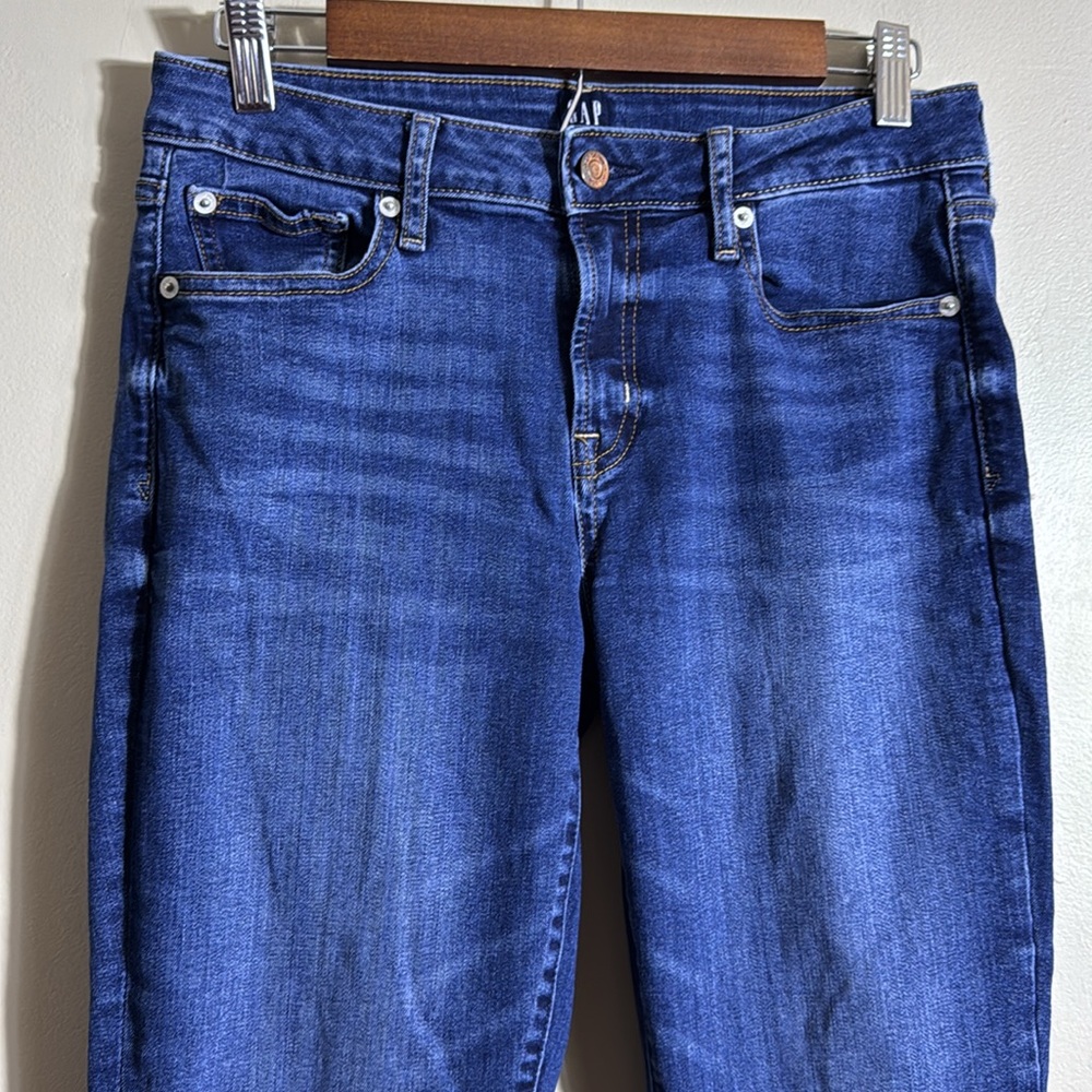 GAP 1969 Curvy True Skinny Blue Women's Jeans Size 10/30 Staple, Minimalist - Picture 4 of 10